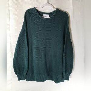 Old Navy Teal Cotton Sweater